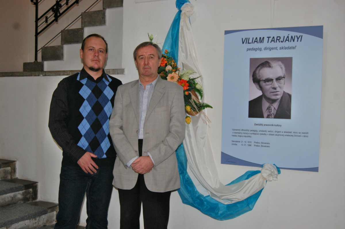 Vernisáž výstavy Viliam Tarjányi